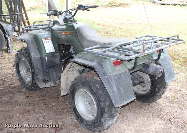 image for item AQ9576 1999 Kawasaki Bayou ATV