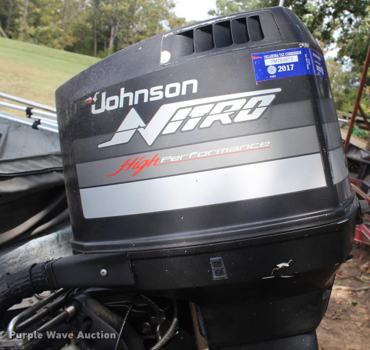 image for item AQ9577 1997 Blue Wave 189 v-bottom boat