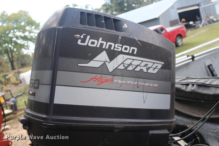 image for item AQ9577 1997 Blue Wave 189 v-bottom boat