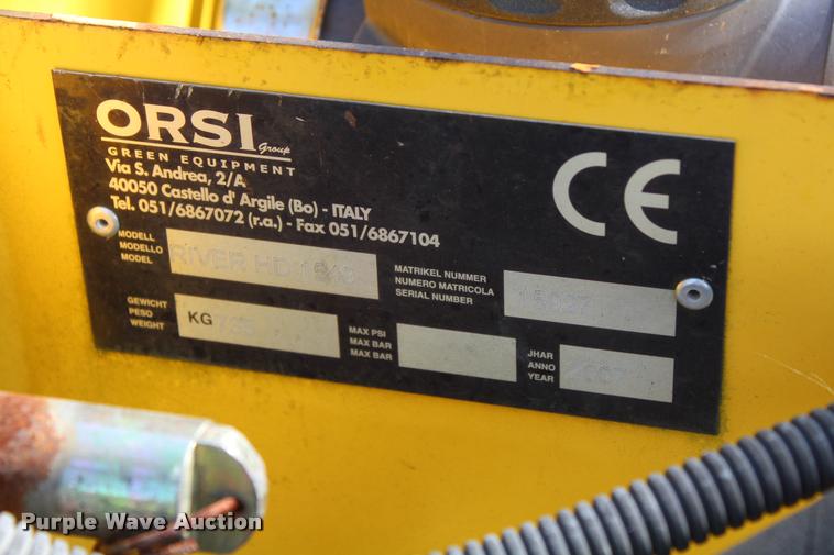 image for item AQ9583 Orsi Diamond 1549 boom mower