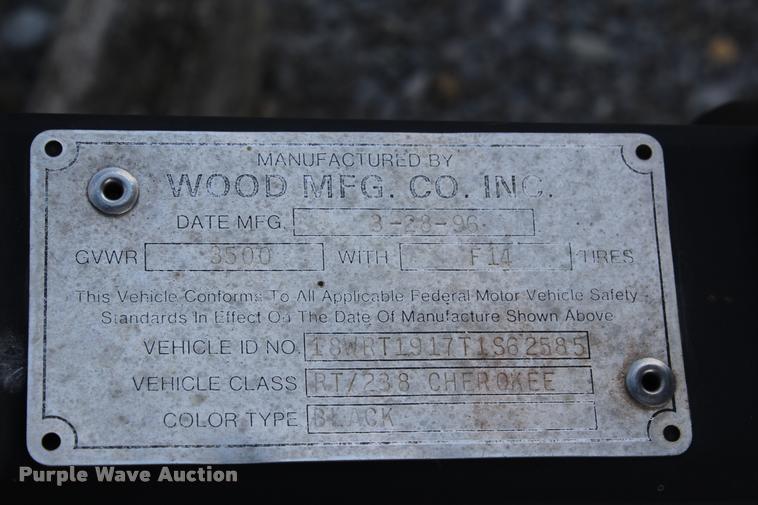 image for item AQ9585 1996 Ranger Cherokee 238 v-bottom boat