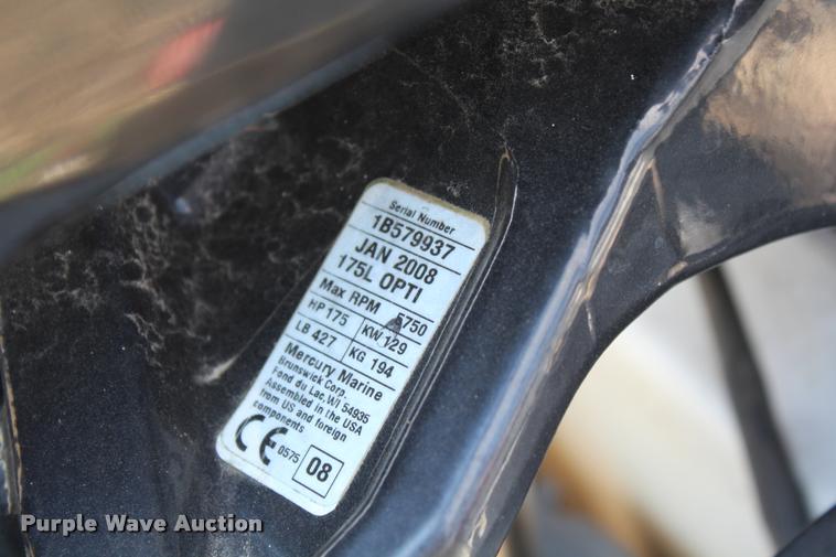 image for item AQ9585 1996 Ranger Cherokee 238 v-bottom boat