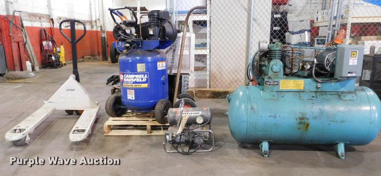 image for item CD9259 Air compressors and tools