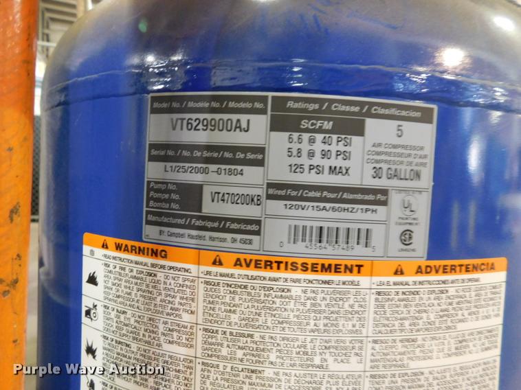 image for item CD9259 Air compressors and tools