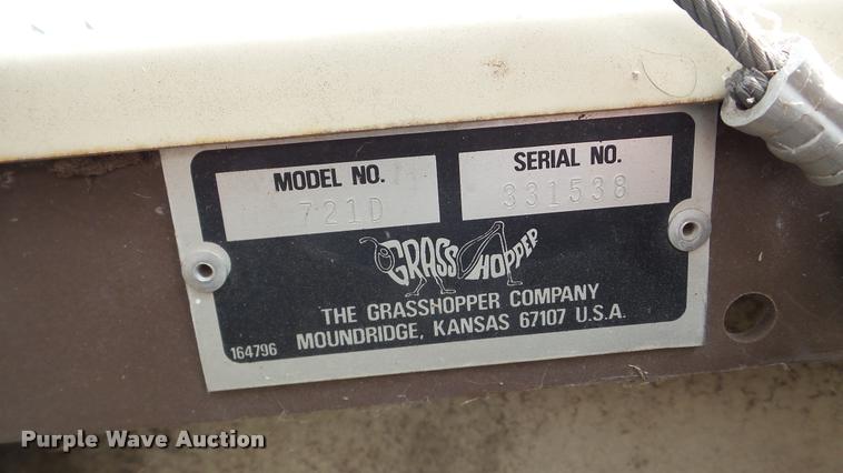 image for item DA8901 Grasshopper 721D lawn mower