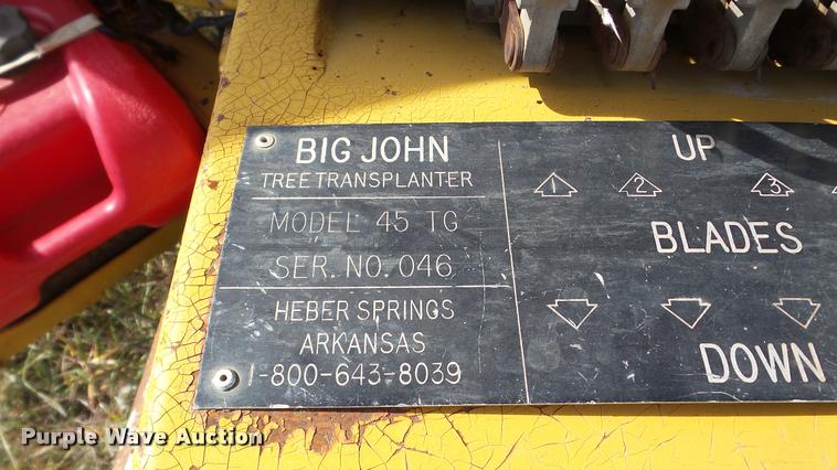 image for item DA8903 Big John 45TG tree spade