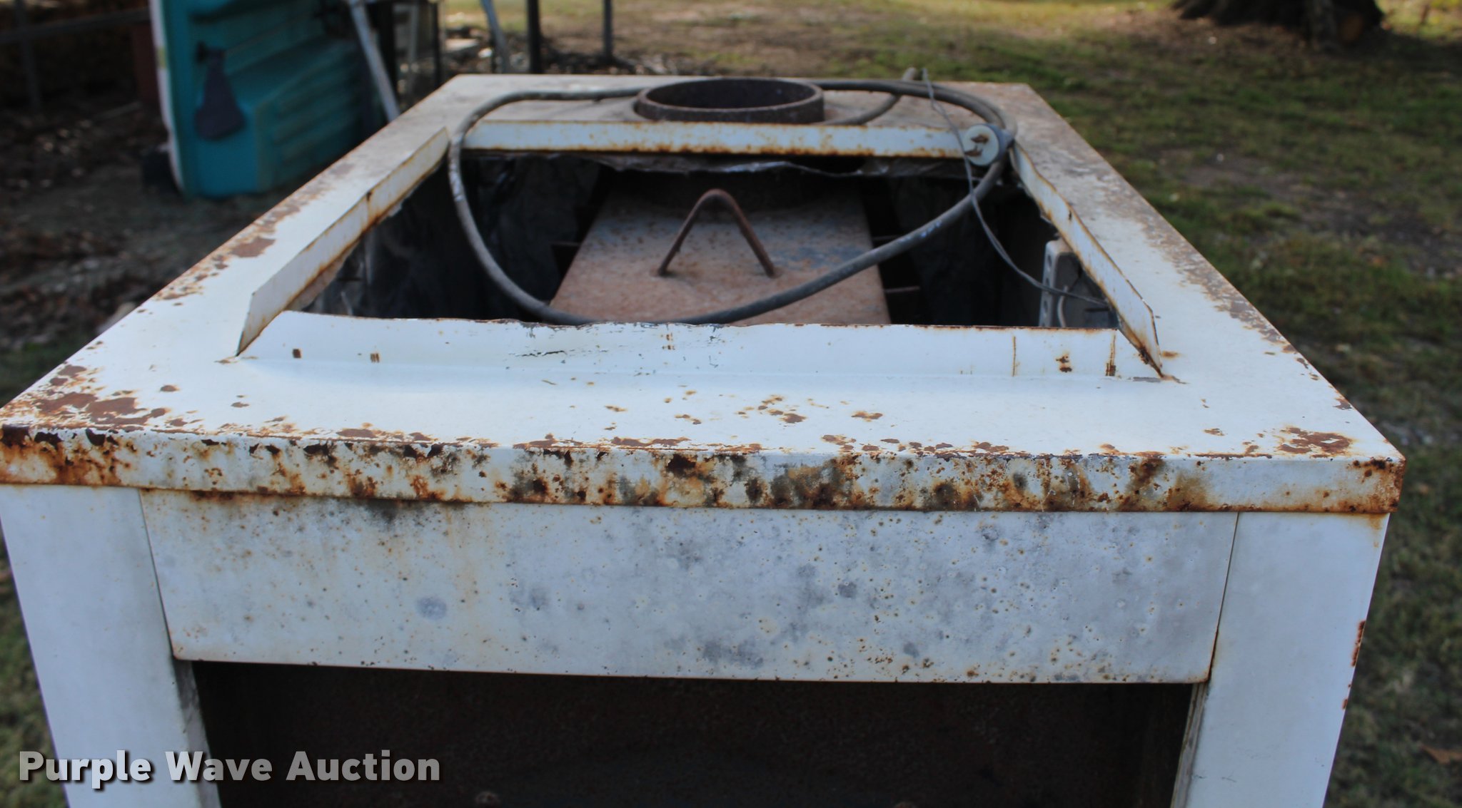 Clayton wood burning stove in Cookson, OK Item AQ9582 sold Purple Wave