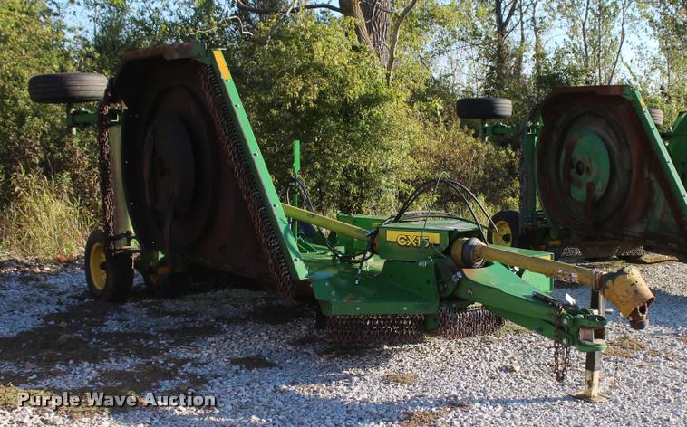 image for item L4813 2015 John Deere CX15 flex-wing rotary mower