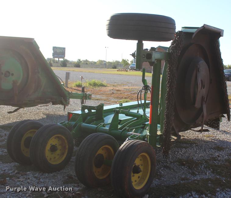 image for item L4813 2015 John Deere CX15 flex-wing rotary mower