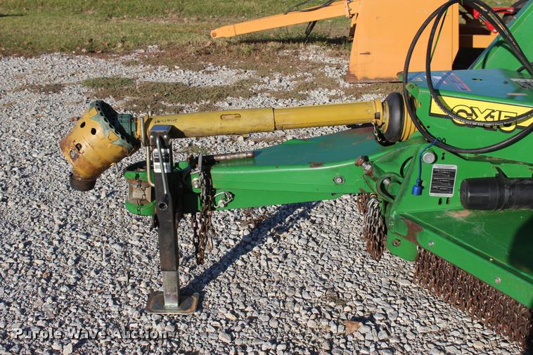 image for item L4813 2015 John Deere CX15 flex-wing rotary mower