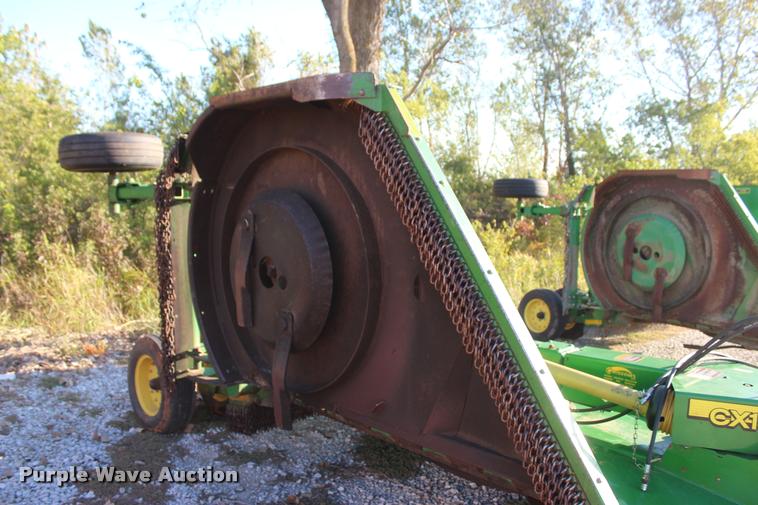 image for item L4813 2015 John Deere CX15 flex-wing rotary mower