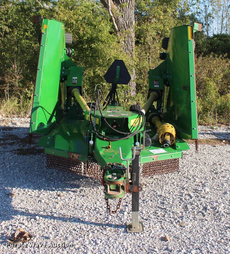 image for item L4814 2015 John Deere CX15 flex-wing rotary mower