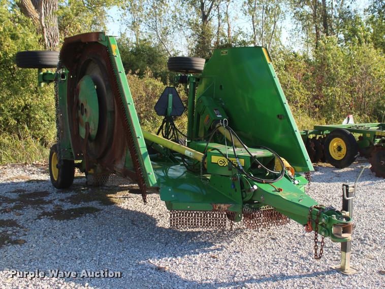 image for item L4814 2015 John Deere CX15 flex-wing rotary mower