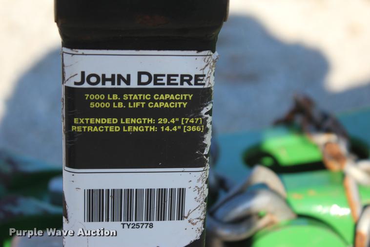 image for item L4814 2015 John Deere CX15 flex-wing rotary mower