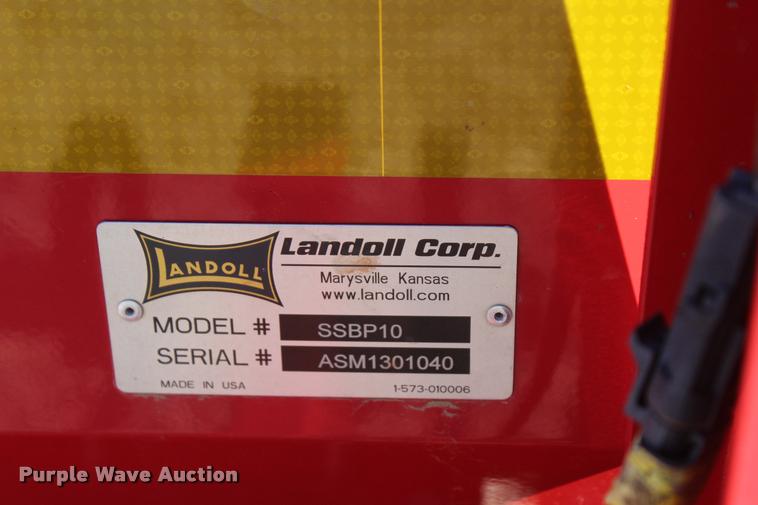 image for item L4818 2014 Landoll Brillion SSBP10 seeder