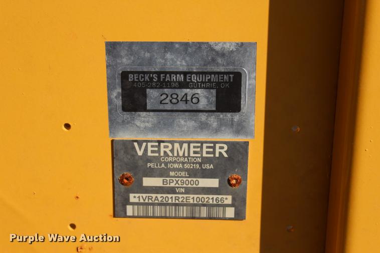 image for item L4821 2014 Vermeer BPX9000 bale processor