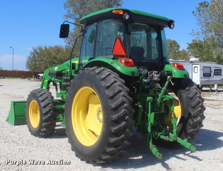 image for item L4825 2013 John Deere 6115D MFWD tractor