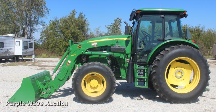 image for item L4825 2013 John Deere 6115D MFWD tractor