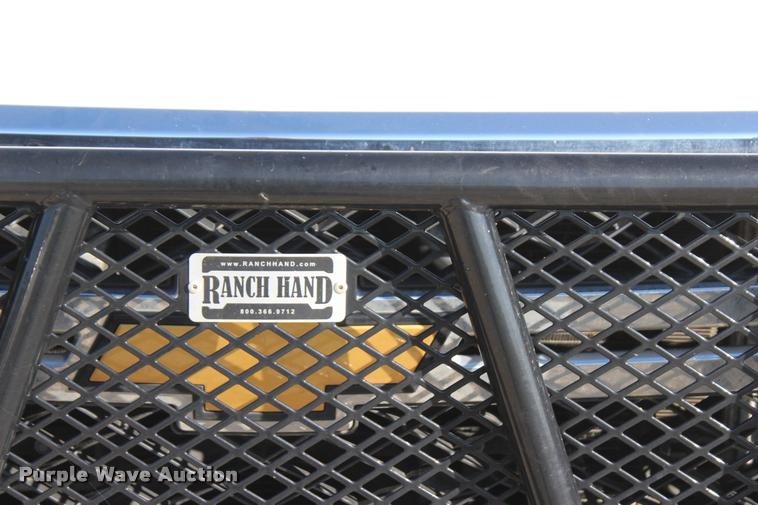 image for item L4828 2012 Chevrolet Silverado 3500HD Crew Cab flatbed pickup truck