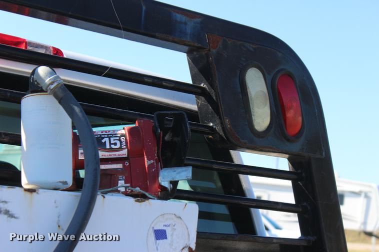 image for item L4829 2011 Chevrolet Silverado 3500HD Crew Cab flatbed pickup truck