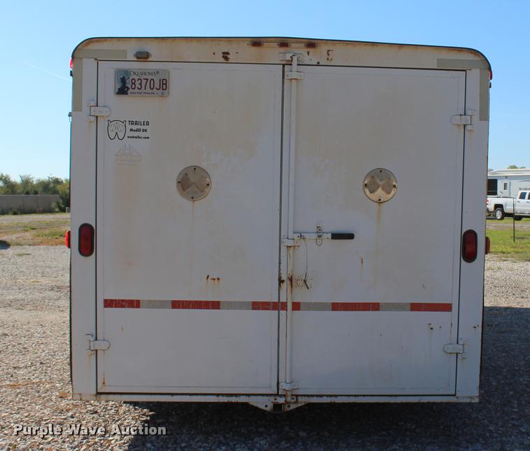 image for item L4830 2007 WW enclosed cargo trailer