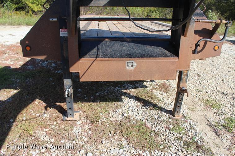 image for item L4833 2012 Big Tex 22GN-28+5 equipment trailer