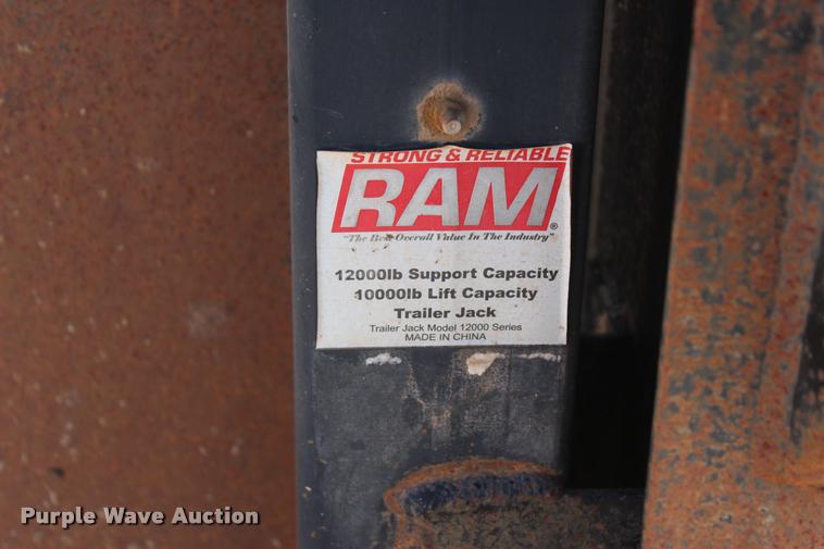 image for item L4833 2012 Big Tex 22GN-28+5 equipment trailer