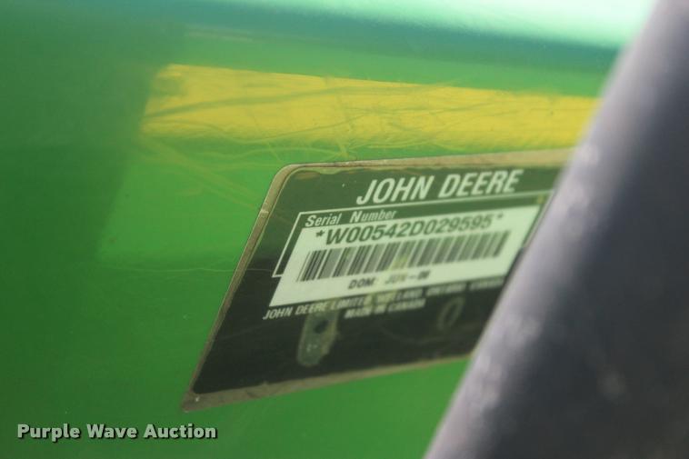 image for item L4849 2008 John Deere 5425 MFWD tractor