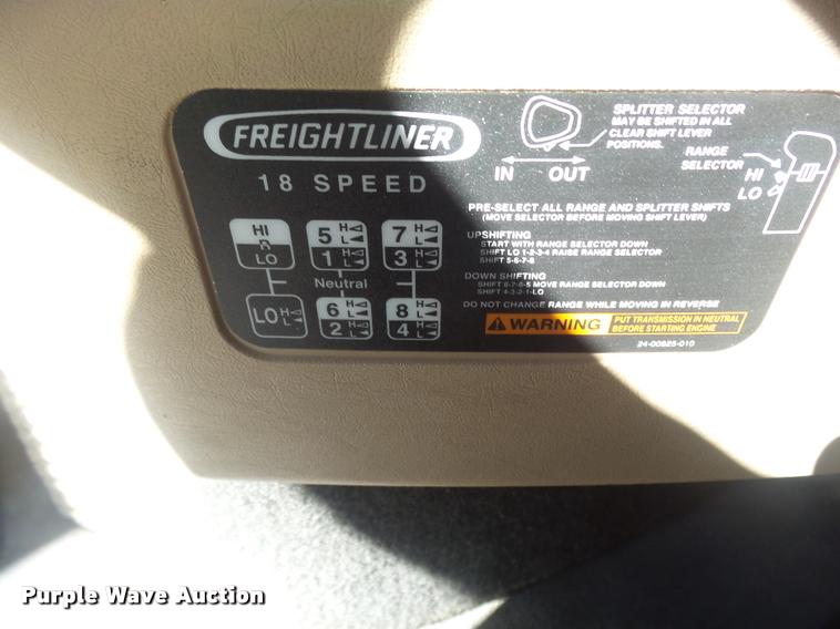 image for item BU9791 2011 Freightliner Coronado 132 semi truck