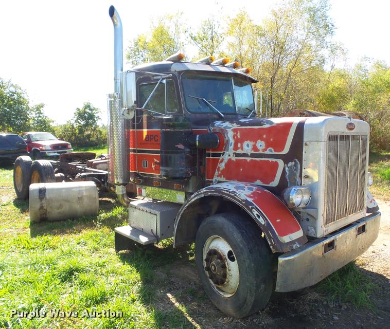 image for item BZ9864 1979 Peterbilt 359 semi truck