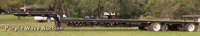 image for item DA3958 1992 Trail King TK80C8-82 drop deck trailer