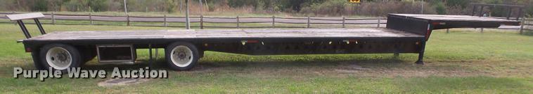 image for item DA3958 1992 Trail King TK80C8-82 drop deck trailer