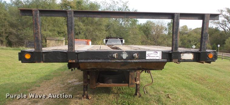 image for item DA3958 1992 Trail King TK80C8-82 drop deck trailer