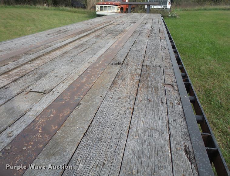 image for item DA3958 1992 Trail King TK80C8-82 drop deck trailer