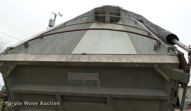 image for item K1432 1988 Ravens end dump trailer