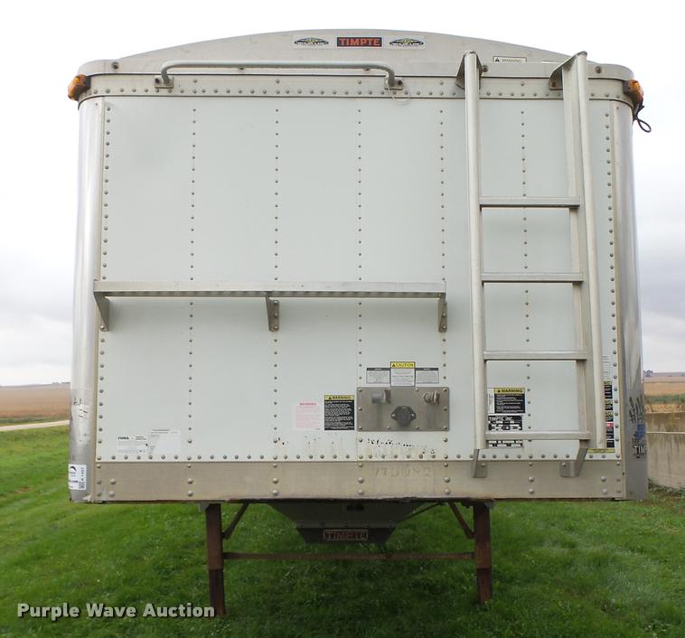 image for item K1457 2010 Timpte Super Hopper double hopper grain trailer