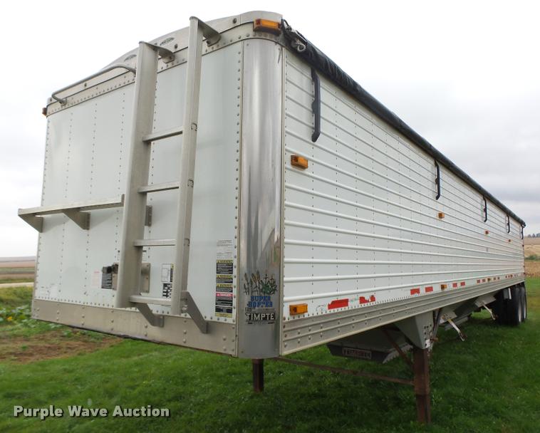 image for item K1457 2010 Timpte Super Hopper double hopper grain trailer