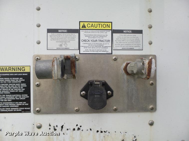 image for item K1457 2010 Timpte Super Hopper double hopper grain trailer