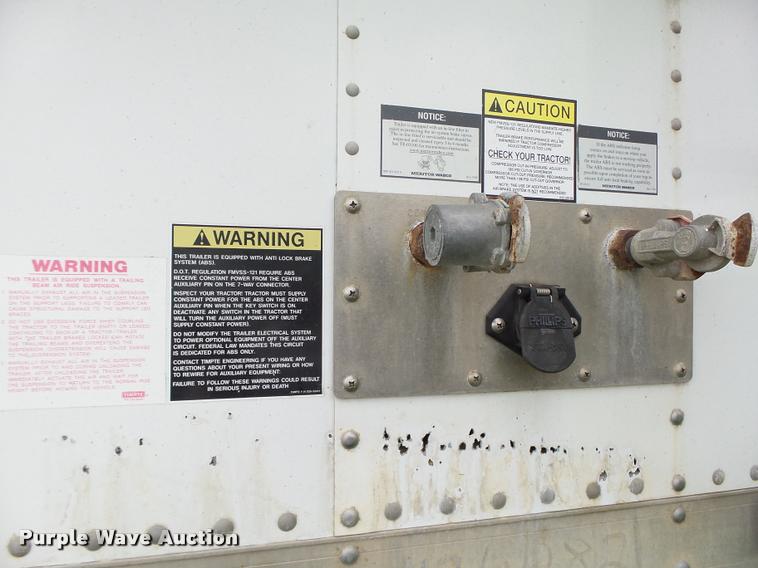 image for item K1457 2010 Timpte Super Hopper double hopper grain trailer