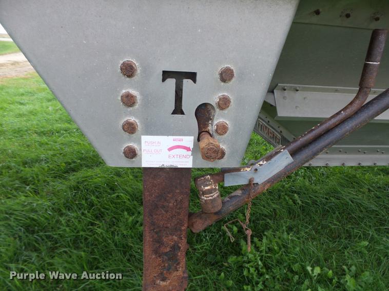 image for item K1457 2010 Timpte Super Hopper double hopper grain trailer