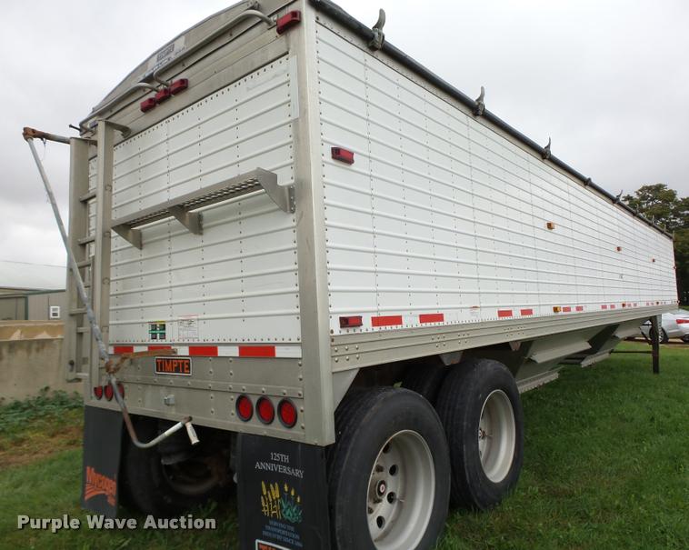 image for item K1457 2010 Timpte Super Hopper double hopper grain trailer