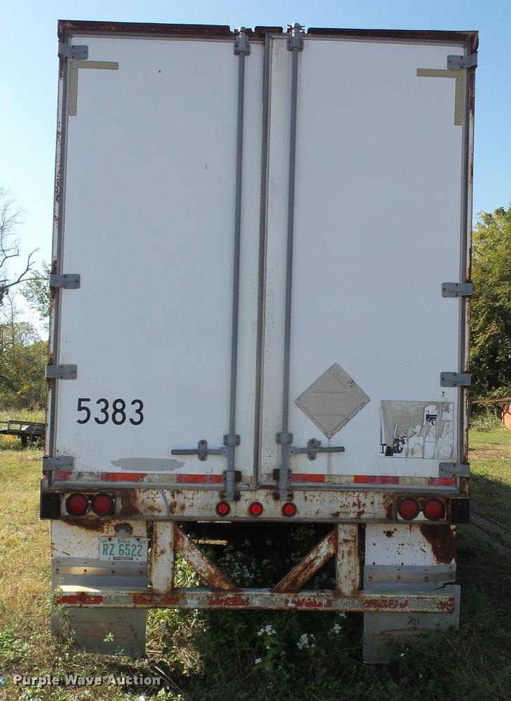 image for item K3705 1998 Trailmobile dry van trailer