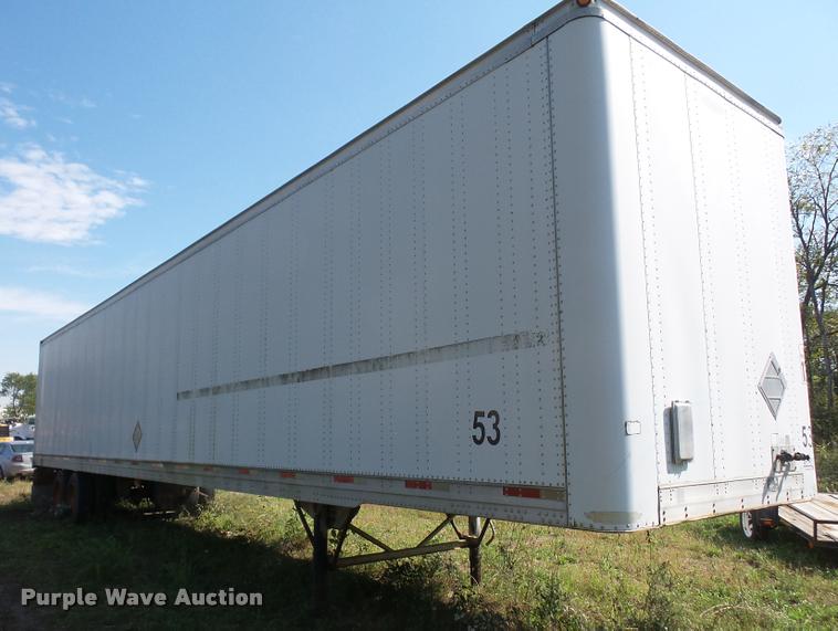 image for item K3705 1998 Trailmobile dry van trailer