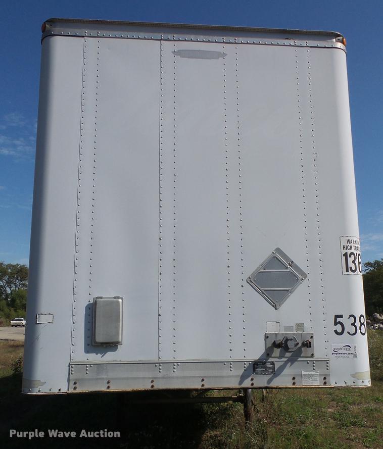 image for item K3705 1998 Trailmobile dry van trailer