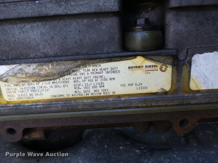 image for item K5675 1994 Volvo WIA semi truck