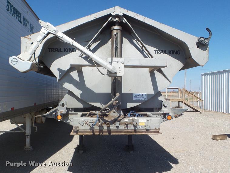 image for item L1726 2004 Trail King TK60SSN-392 side dump trailer