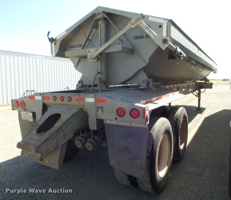 image for item L1726 2004 Trail King TK60SSN-392 side dump trailer