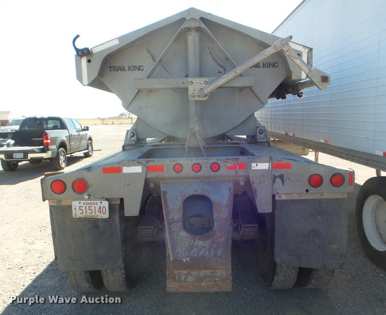 image for item L1726 2004 Trail King TK60SSN-392 side dump trailer