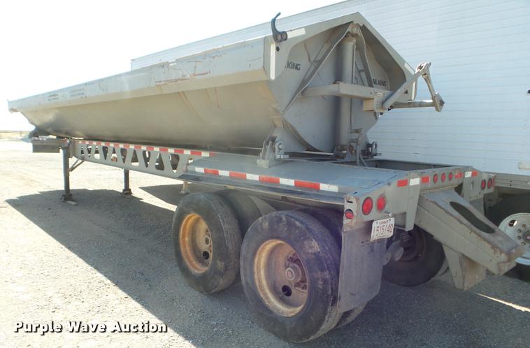 image for item L1726 2004 Trail King TK60SSN-392 side dump trailer