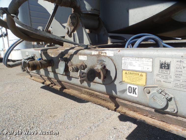 image for item L1726 2004 Trail King TK60SSN-392 side dump trailer